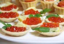 How to serve Red caviar
