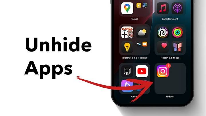 Apps and How To Unhide Apps