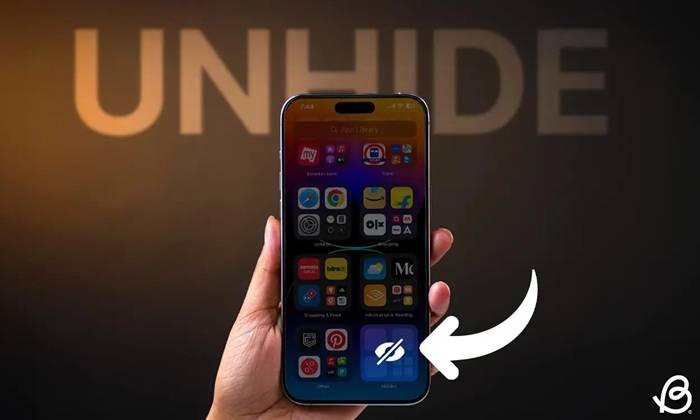 Unhide Apps from the App Library on to the Home Screen